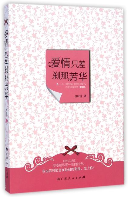 爱情只差刹那芳华（遇上是劫数，爱上是注定。即使忘记你需要用尽我一生的时光，我也依然愿意在最初的刹那，爱上你！）