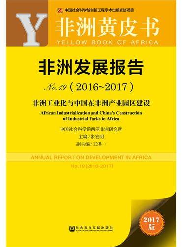 非洲发展报告No.19（2016~2017）