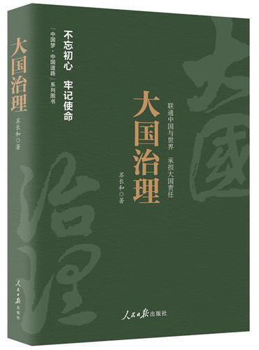 《中国梦·中国道路》丛书—大国治理