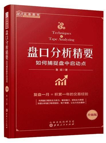 盘口分析精要：如何捕捉盘中启动点（舵手证券图书，职业投资人操盘手鲁斌，私募策略分析师，龙头股操作精要作者，金融投资股票书