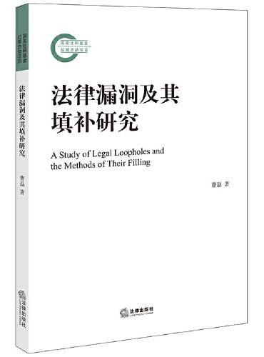 法律漏洞及其填补研究