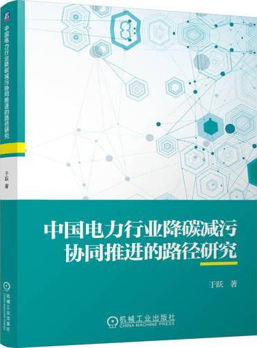 中国电力行业降碳减污协同推进的路径研究