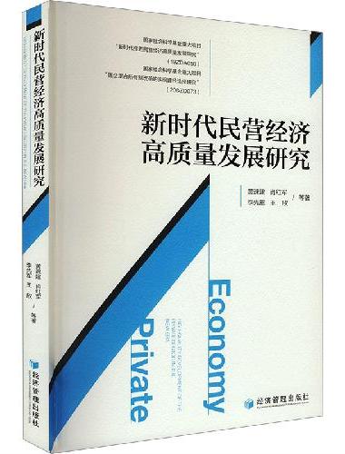 新时代民营经济高质量发展研究