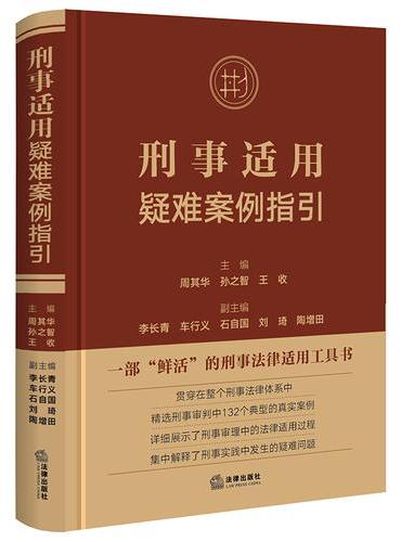 刑事适用疑难案例指引