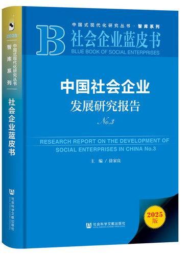 社会企业蓝皮书：中国社会企业发展研究报告No.3