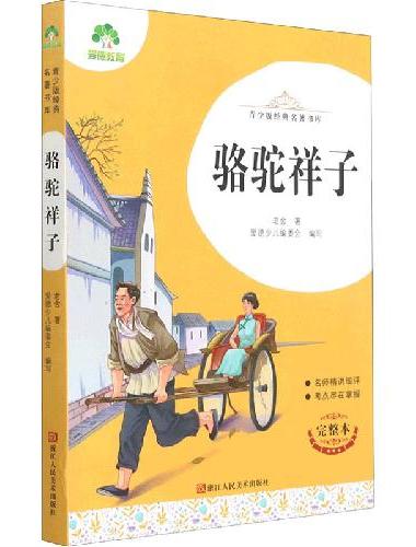 青少版经典名著书库骆驼祥子 小学生初中生课外阅读书籍名师精讲考试提分