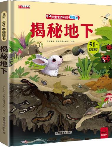儿童图解探秘系列翻翻书 揭秘地下