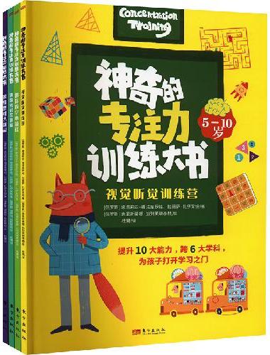 神奇的专注力训练大书（全4册）
