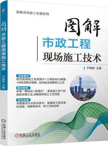 图解市政工程现场施工技术   宁国保   图解 施工技术 工程施工 市政工程
