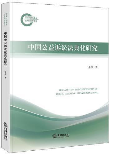 中国公益诉讼法典化研究