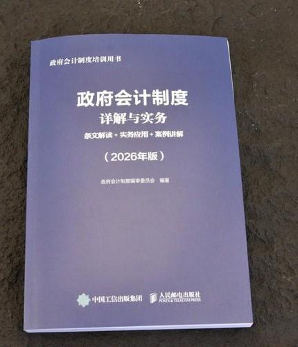 政府会计制度详解与实务：条文解读+实务应用+案例讲解（2026年版）