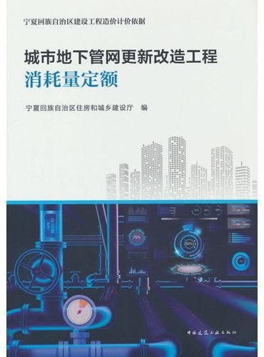 城市地下管网更新改造工程消耗量定额