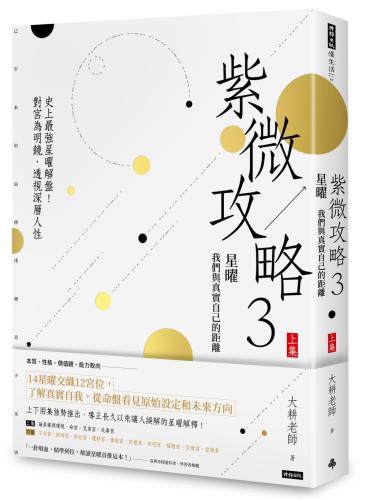紫微攻略3星曜 我們與真實自己的距離： 史上最強星曜解盤！對宮為明鏡，透視深層人性（上集）